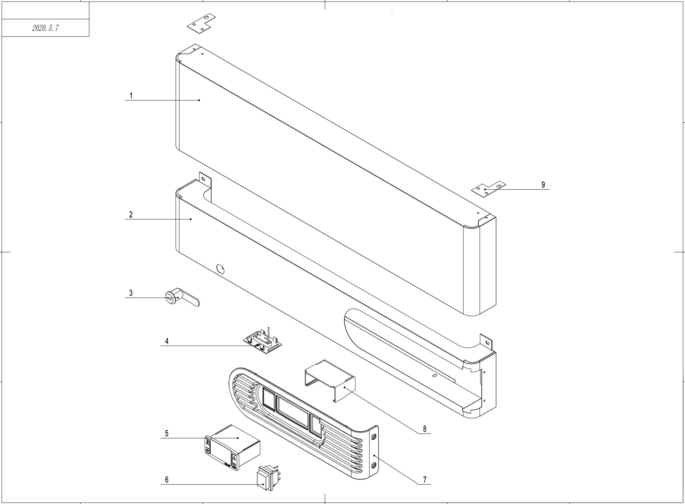 Version 2 - Motor Cover Assembly